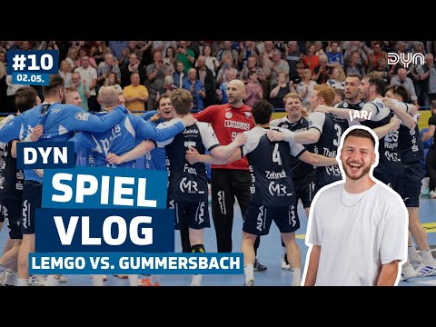 CHALLENGE mit HBL-COACH & WELTMEISTER 🏋🤪 - Spielvlog aus Lemgo mit Jari | Dyn Handball