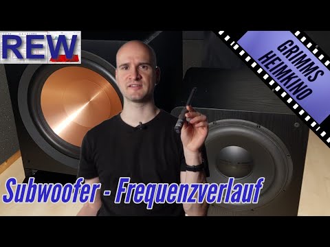 REW Subwoofer - Frequenzverlauf optimieren