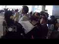 VIDEO Katy Perry Hides Her Face With A Pillow At Airport Paparazzi Sings Happy Birthday