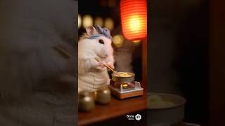 【AI】らっしゃい！ハムラーメン ASMR #cute #hamster #pets