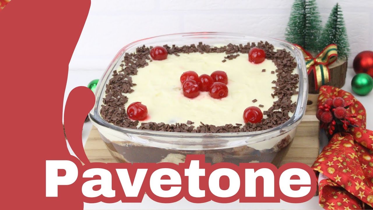 SOBREMESA DE NATAL PAVETONE! FÁCIL DE FAZER E DELICIOSO!