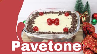 SOBREMESA DE NATAL PAVETONE! FÁCIL DE FAZER E DELICIOSO!