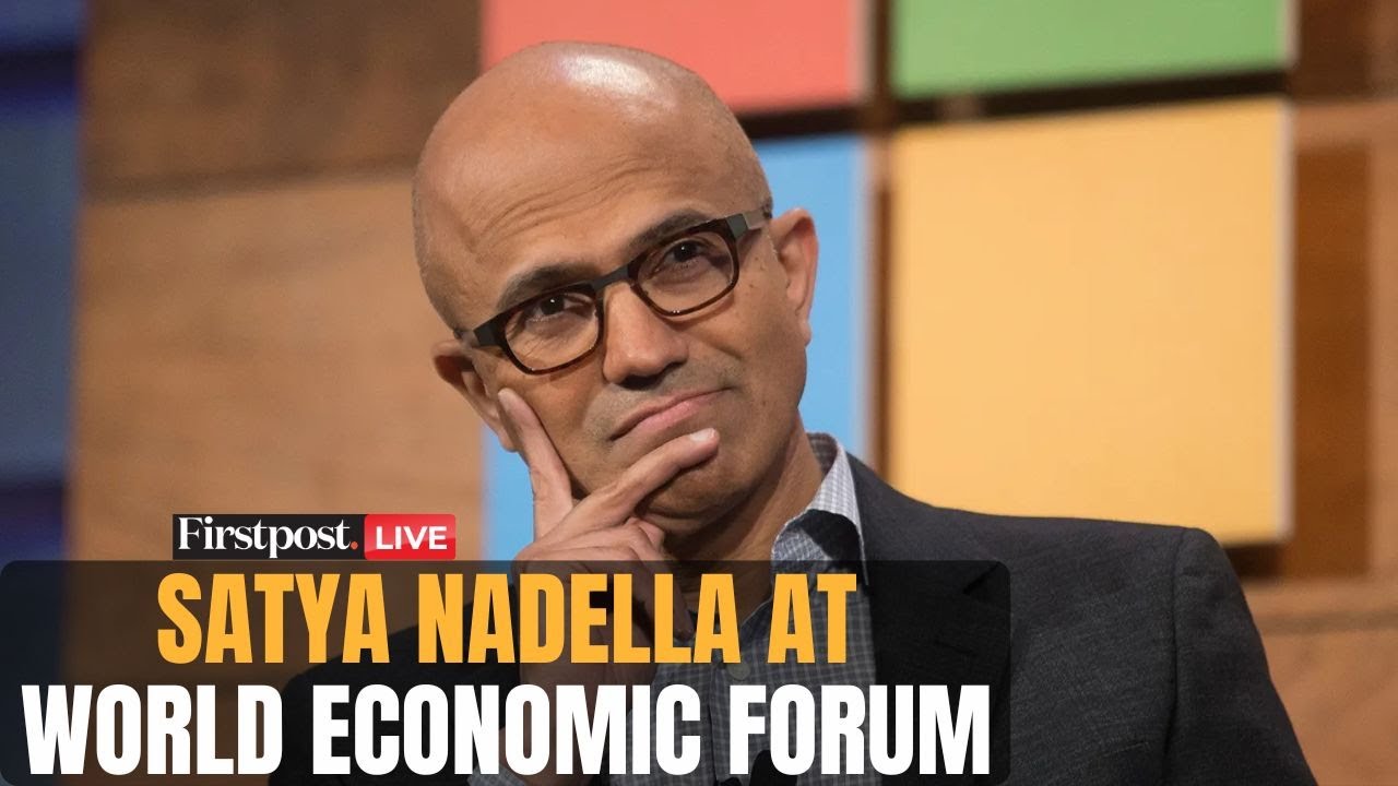 WEF 2026 LIVE: Microsoft CEO Satya Nadella Speaks at World Economic Forum Session | Davos 2026