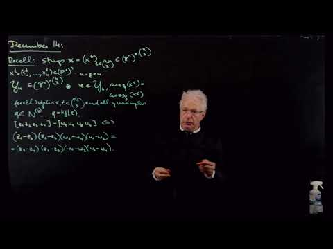 Moduli of n points on the projective line - Part 12