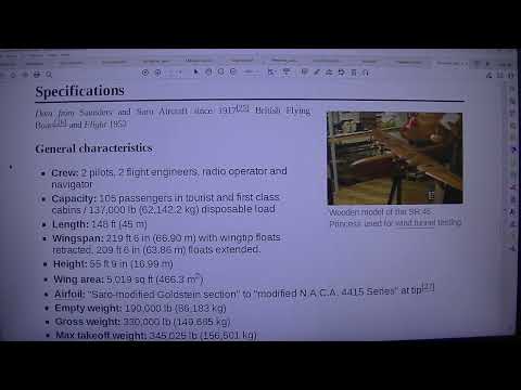 MongoTV_8847 - LOOKING AT GAMER PC HARDWARE - Part 1965 - Saunders-Roe Princess