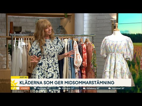 Stylistens midsommartips: "Smart ur ett hållbarhetsperspektiv" - Nyhetsmorgon (TV4)