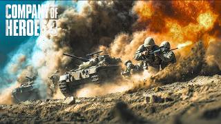 TANK HUNTERS! 🚀 Bazooka Army vs Axis Armor | 3v3 Desert War - CoH3