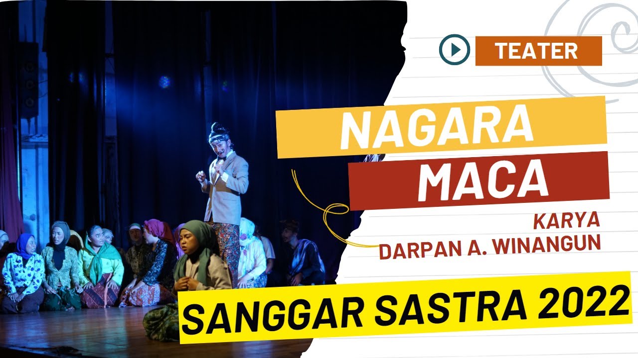TEATER NAGARA MACA KARYA DARPAN A. WINANGUN | SANGGAR SASTRA 2022