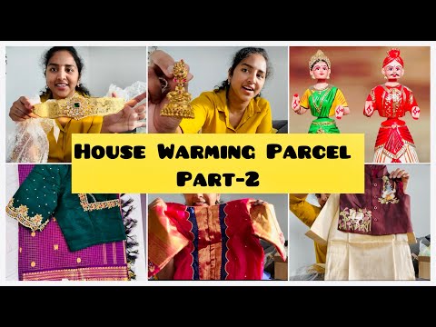 Parcel from India Part-2#Vintage style Pattu Saree &Jewlery #Kanchipattu Lehanga #Kondapalli Bommalu