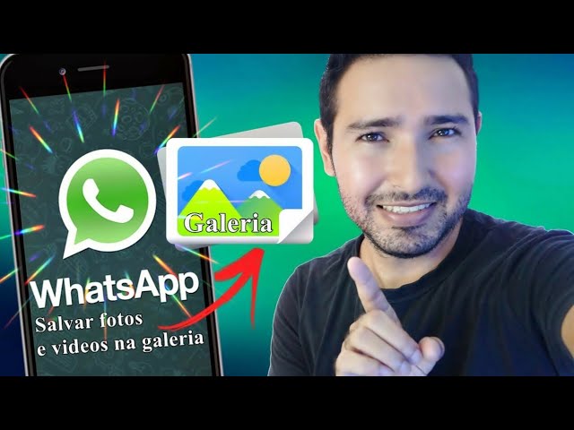 como não baixar fotos do WhatsApp para galeria