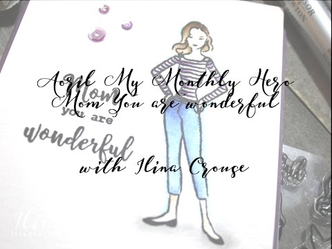 Hero Arts April My Monthly Hero Kit