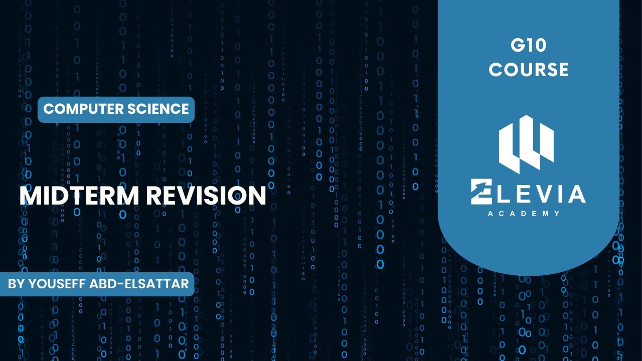 Computer Science Midterm revision | Grade 10 Semester 1 STEM