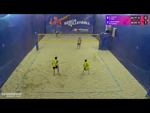 11:40 A. Zabuha / O. Bilyk - I. Romanenko / M. Kyselov 25.04.2023 | Winners Beach Volleyball