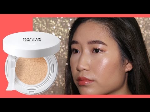 *OMG* MAKEUP FOREVER UV Bright Cushion Foundation First Impressions Review + DEMO