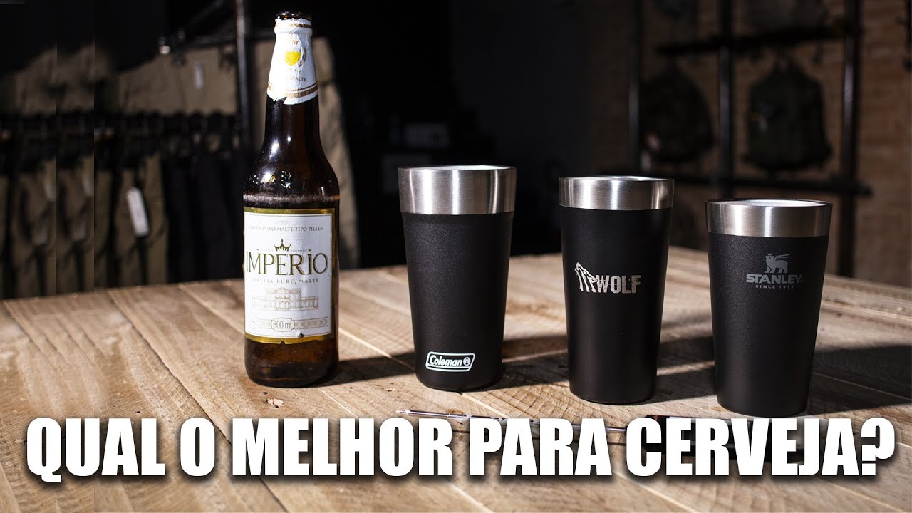 Watch Now Qual o melhor Copo Térmico para Cerveja Stanley X Wolf X Coleman Qual o melhor Copo Térmico para Cerveja Stanley X Wolf X Coleman