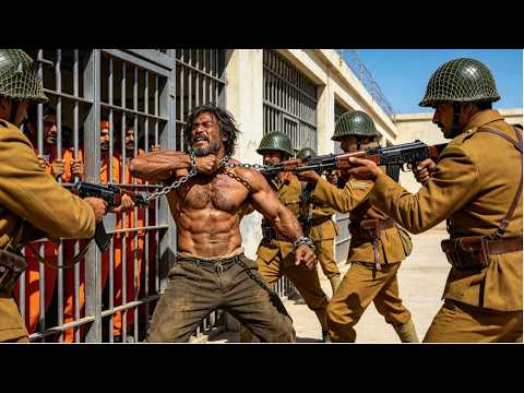 那個被人瞧不起的乞丐，原來是功夫高手，他潛入監獄，救出了100名囚犯。