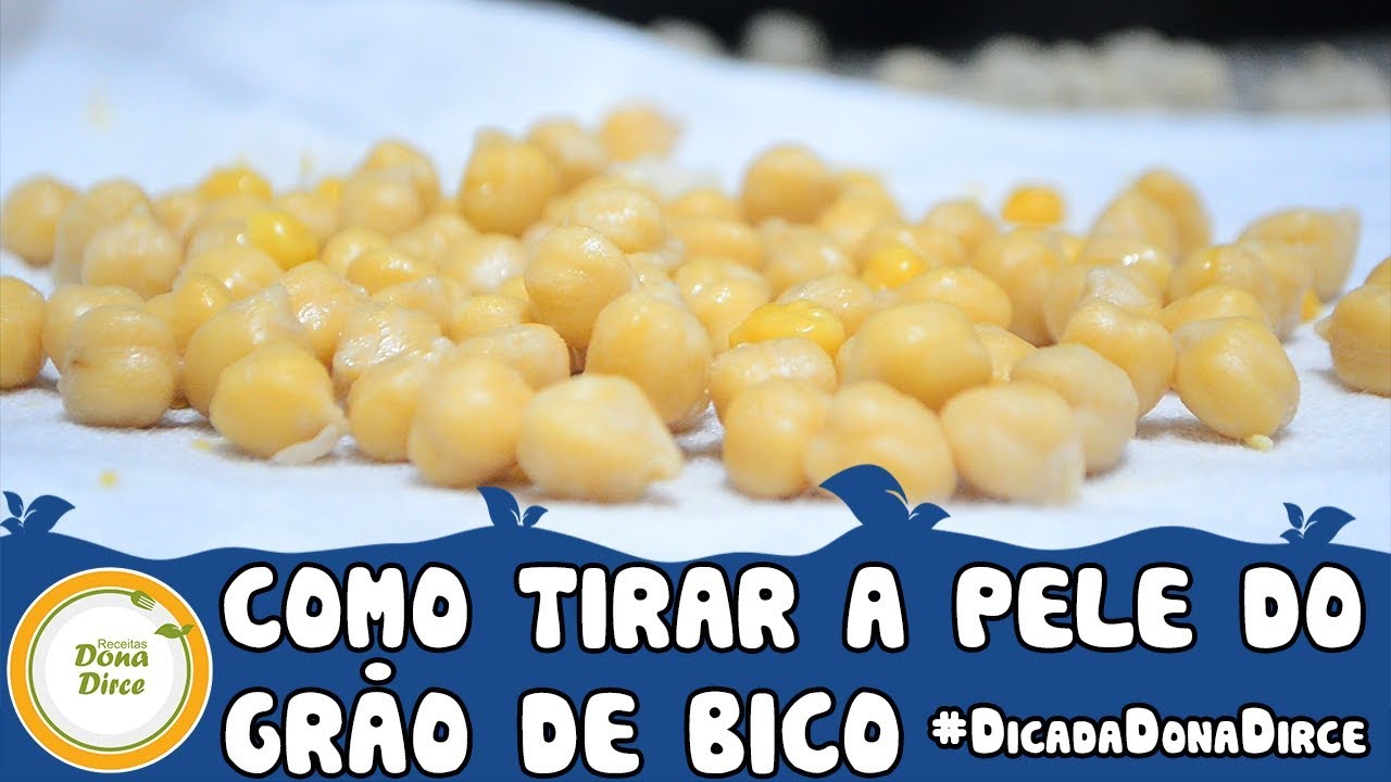 Watch Now Como retirar a pele do grão de bico de um jeito fácil #dicadaDonaDirce 023 Como retirar a pele do grão de bico de um jeito fácil #dicadaDonaDirce 023