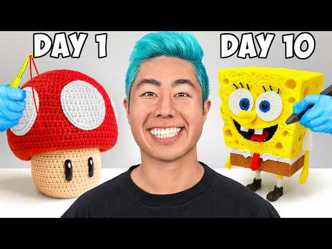 10 EXTREME Art Challenges In 10 Days!