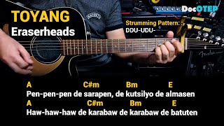 Toyang - Eraserheads (Guitar Chords Tutorial with Lyrics)