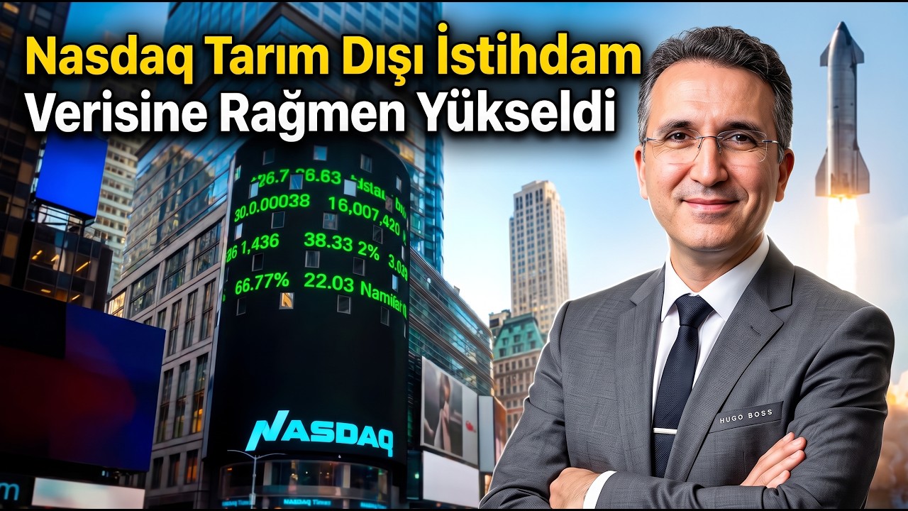 Nasdaq Tarım Dışı İstihdam Verisine Rağmen Yükseldi