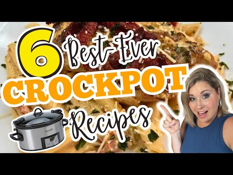 6 UNBELIEVABLE SUMMER DUMP & GO CROCKPOT RECIPES That will BLOW Your MIND! | SIMPLE & AMAZING Meals