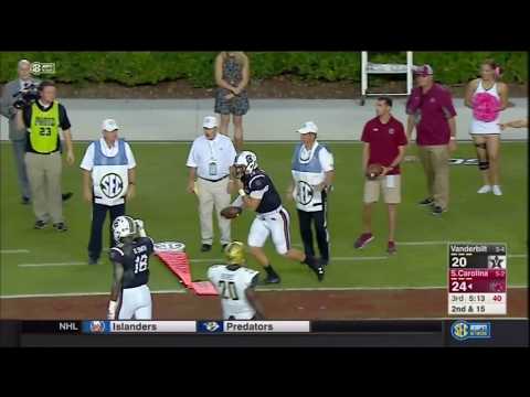 2017 USC vs Vanderbilt - Jake Bentley 13 Yd Run