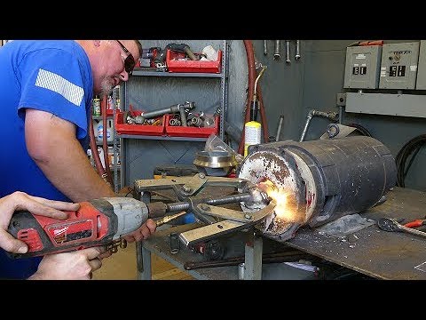 Replacing the impeller on a 10 hp centrifugal pump