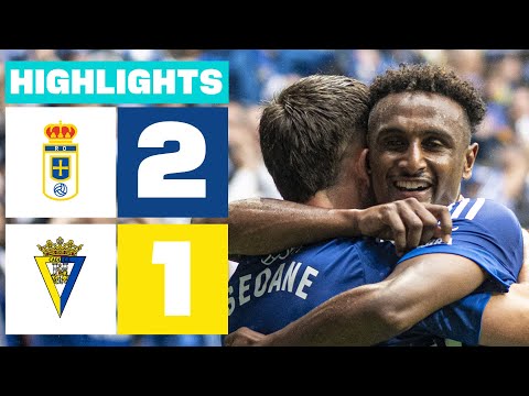 REAL OVIEDO 1 - 2 CÁDIZ CF I HIGHLIGHTS LALIGA HYPERMOTION