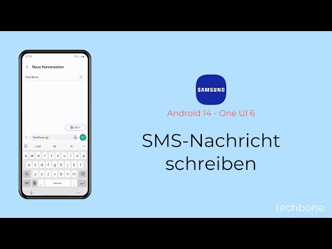 SMS-Nachricht schreiben - Samsung [Android 14 - One UI 6]