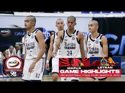 NCAA Season 98 JBB: Game Highlights - Letran vs Mapua | Final Four (March 6, 2023)