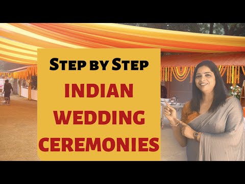 Indian Wedding Ceremony Rituals step by step, know about wedding rituals and functions in the bes...