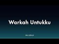 Ara Johari Warkah Untukku Lirik