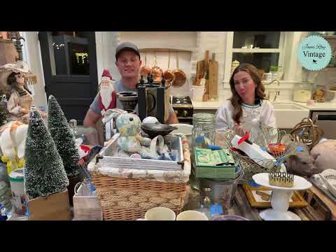 Vintage and Antique Home Decor Haul From Goodwill