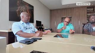 Ibrahim Mahama meets xenophobia victim, gifts him 200K plus cement business 
