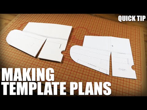 Making Template Plans - Quick Tip | Flite Test