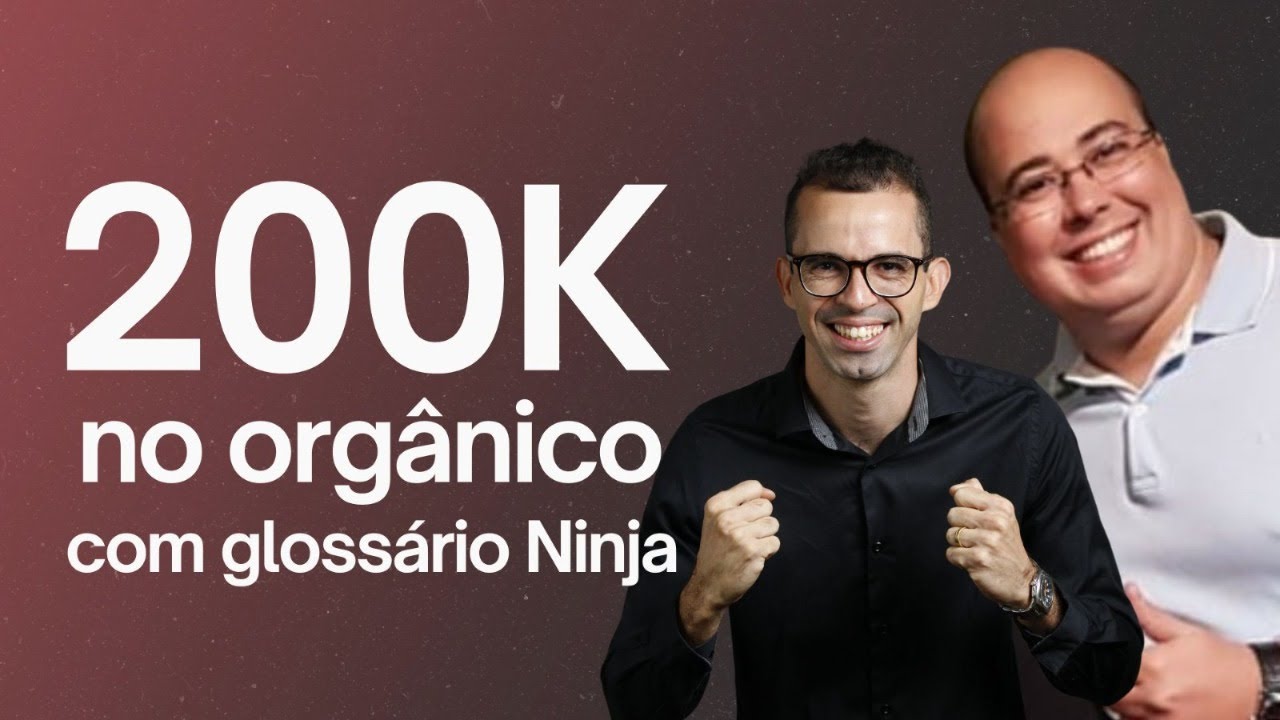 LIVE Imperdível: 200 mil visitas utilizando o Glossário com Henrique Holanda