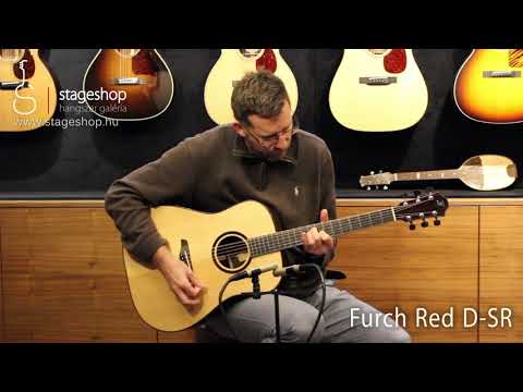 Furch Red D-SR demo in Stageshop
