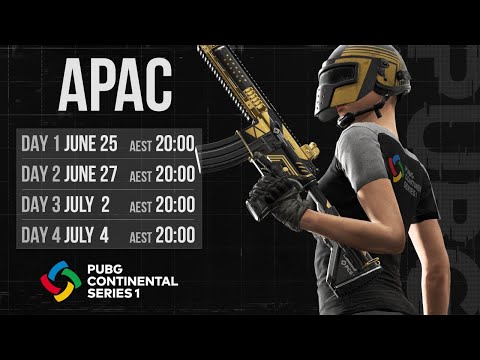 PUBG Continental Series 1 - APAC Day 1