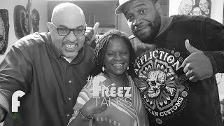 #FreezTalks  Ep. 116- Corey Holcomb Joins Freez and Linda on the show! Obama, Trump, Grammy&#39;s &amp;...!