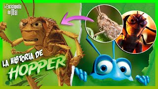 La HISTORIA de HOPPER (Bichos) ft Zudokato | LA ENCICLOPEDIA DEL MAL 🐜🦟