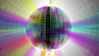 Colorful Disco Ball Vibes - No Audio - One hour