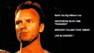 STING - Bed&#39;s Too Big Without You (Amsterdam 09-03-1996 &quot;Paradiso&quot; Holland) (audio)