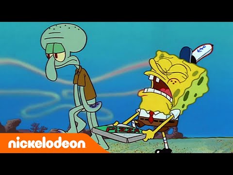 SpongeBob Schwammkopf | 5-Minuten-Episoden | Krosse Krabbe Pizza | Nickelodeon Deutschland