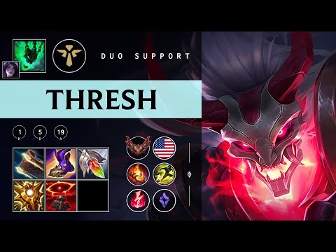 Thresh Support vs Yuumi - NA Grandmaster Patch 25.24