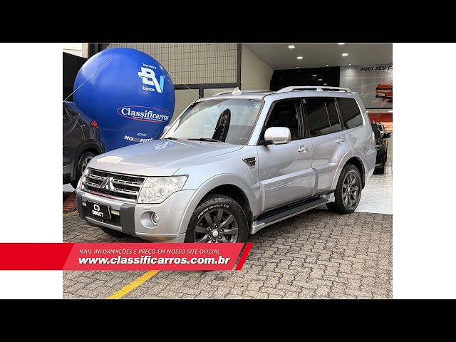 Vídeo MITSUBISHI PAJERO 2.5 HD 4X4 8V TURBO INTERCOOLER DIESEL 4P MANUAL