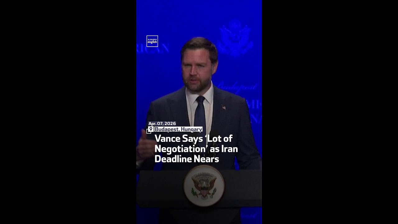 Video | Vance Says ‘Lot Of Negotiation’ As Iran Deadline Nears