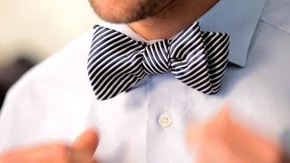 How to Tie a Bow Tie | Men's Fashion
