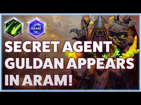 Guldan Rain of Destruction - SECRET AGENT GULDAN APPEARS IN ARAM!