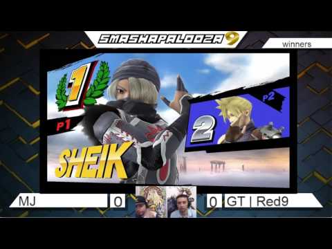 SmashaPalooza 9: Winners Semis - Red9 (Cloud) vs MaNiAcJaCe (Sheik)