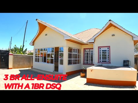 3 BEDROOM ALL-ENSUITE WITH A 1BR DSQ TO LET KITENGELA 45k #3bedrmtolet #kitengela